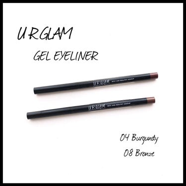  UR GLAM　GEL EYELINER/U R GLAM/ジェルアイライナーを使ったクチコミ（1枚目）