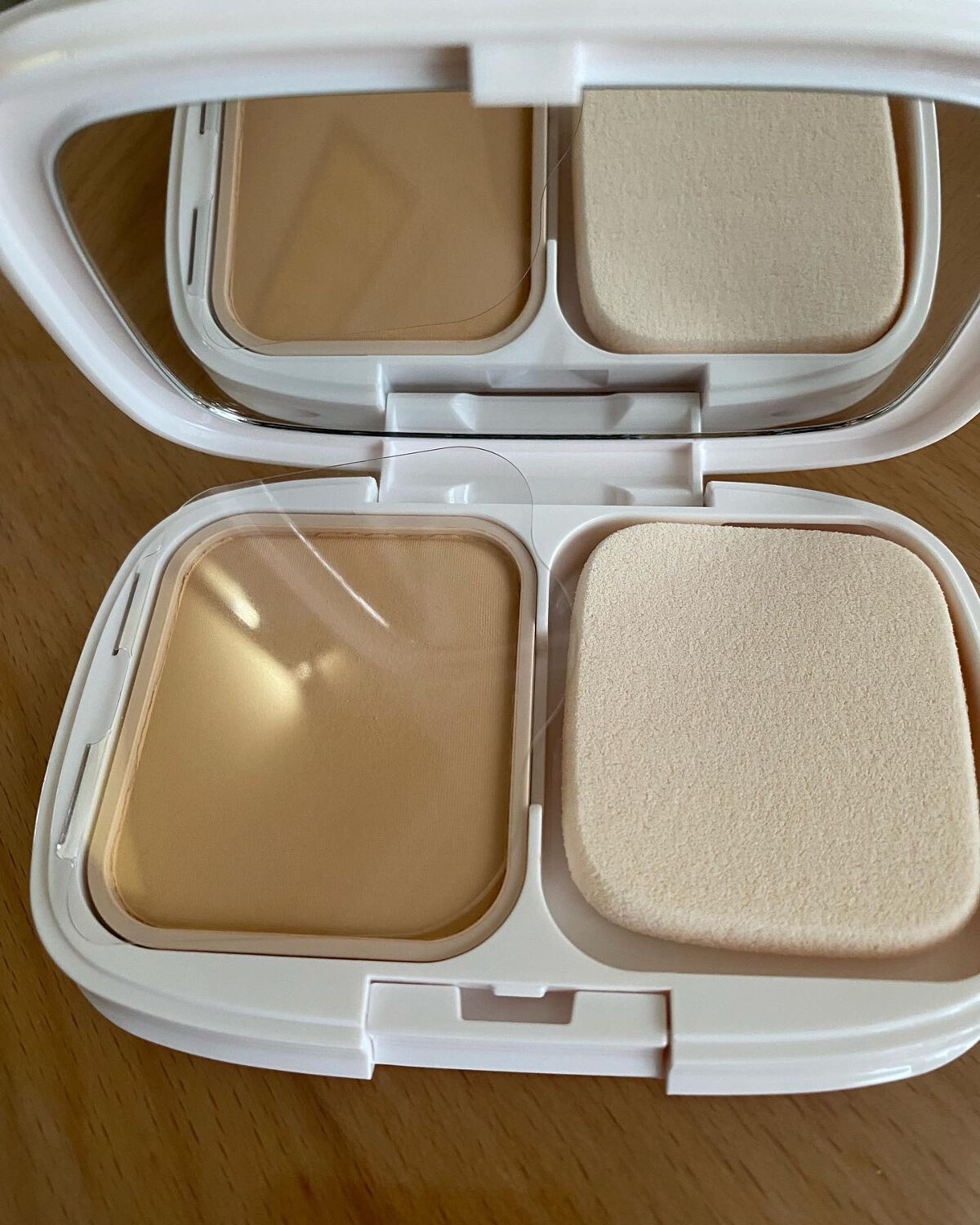 パウダーファンデーション/media luxe/パウダーファンデーションを使ったクチコミ（2枚目）