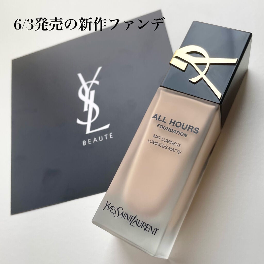 オールアワーズ リキッド/YVES SAINT LAURENT BEAUTE/リキッドファンデーションを使ったクチコミ(3枚目)
