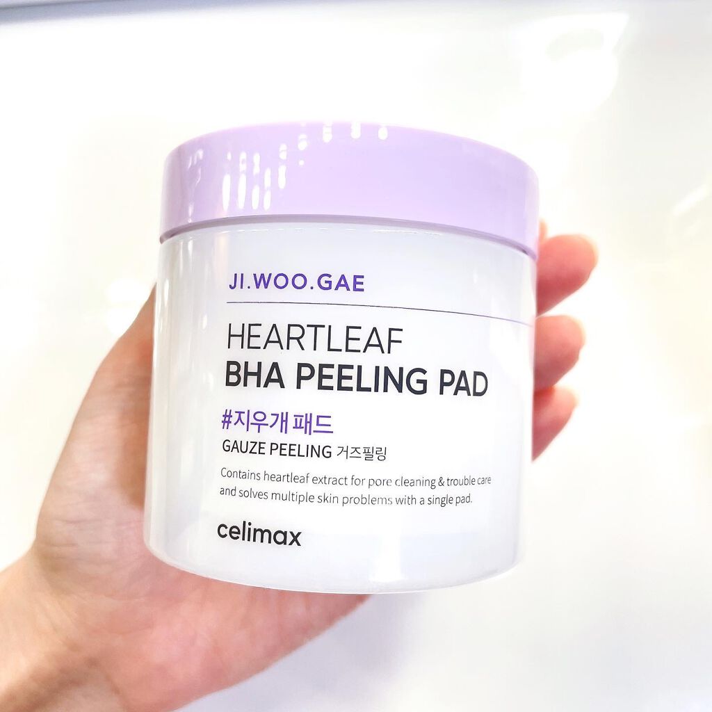 BHA消しゴムピーリングパッド/celimax/トナーパッドを使ったクチコミ（2枚目）