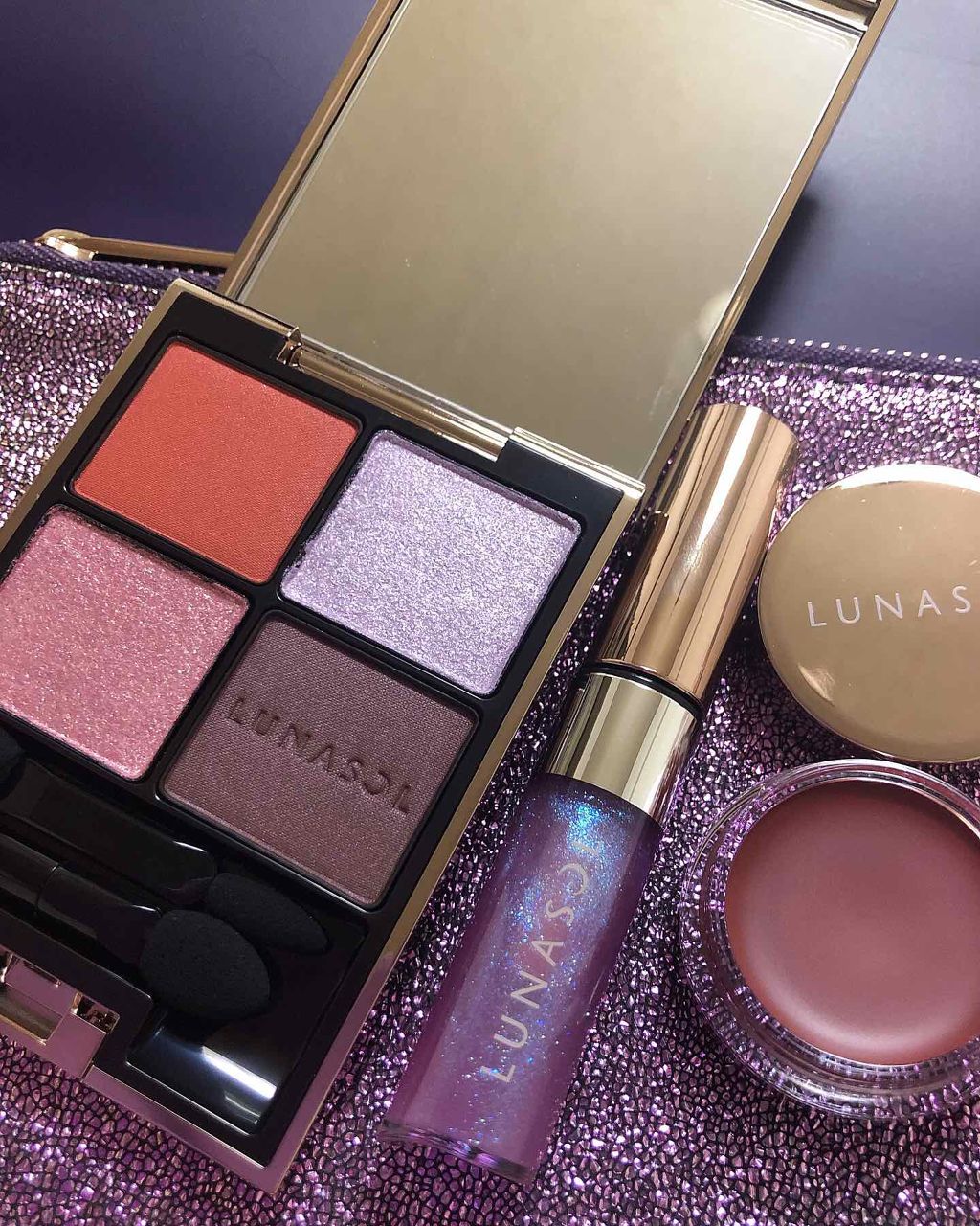 アイカラーレーション/LUNASOL/アイシャドウパレットを使ったクチコミ(1枚目)