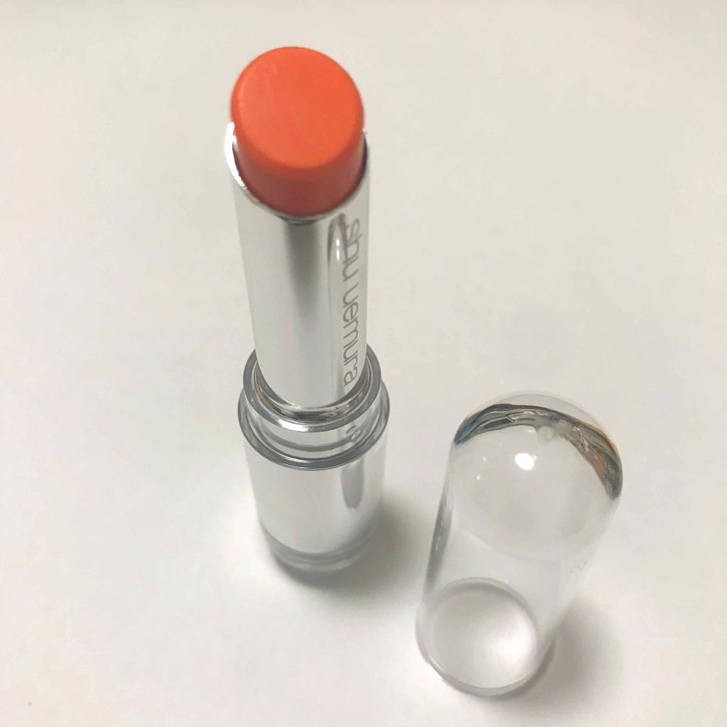 ルージュ アンリミテッド シアーシャイン/shu uemura/口紅を使ったクチコミ(1枚目)