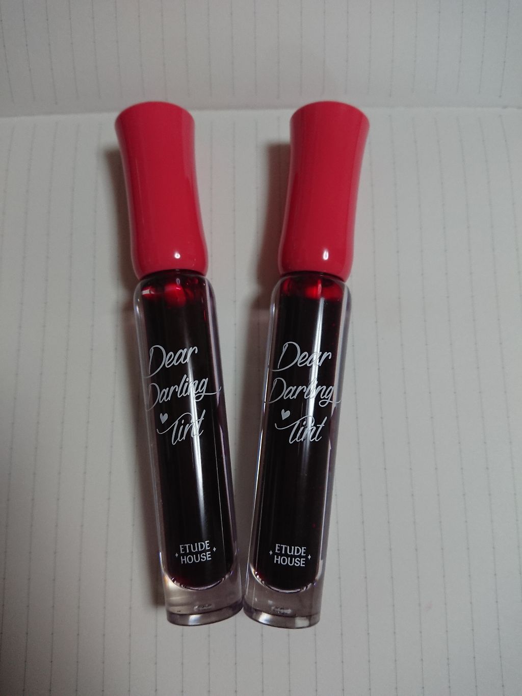 ディアダーリン ウォータージェルティント/ETUDE/リップティントを使ったクチコミ(1枚目)