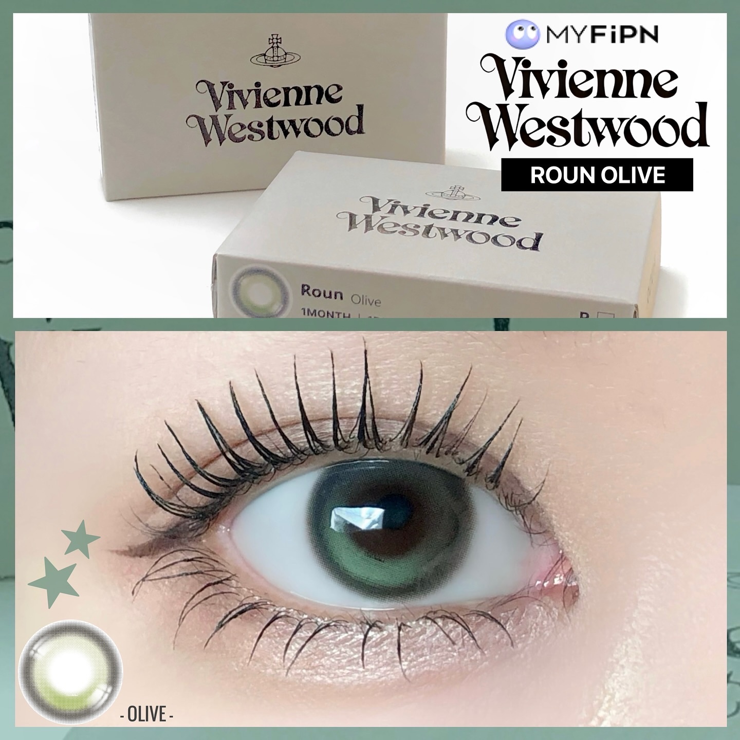 VivienneWestwood 1month/Vivienne Westwood/１ヶ月（１MONTH）カラコンを使ったクチコミ（1枚目）