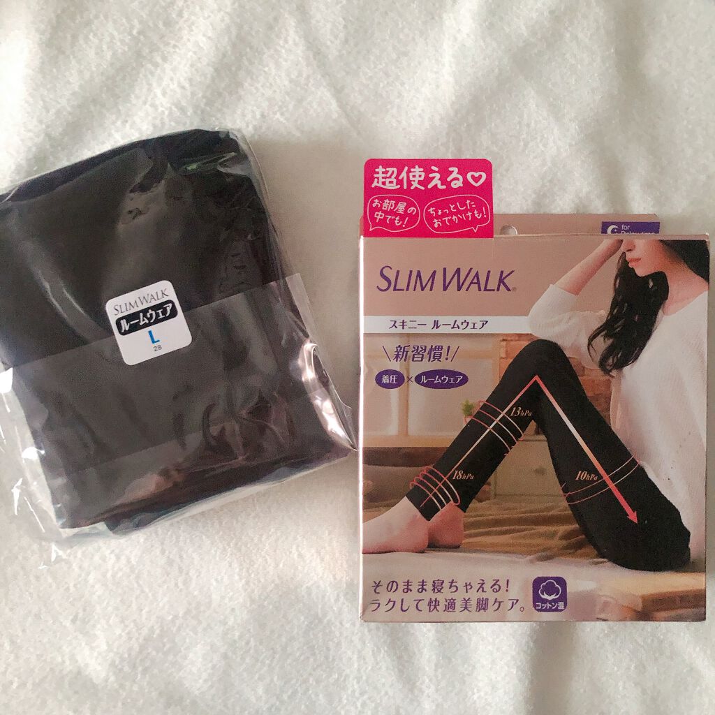 スキニールームウェア/SLIMWALK/着圧ソックス・レギンスを使ったクチコミ(4枚目)
