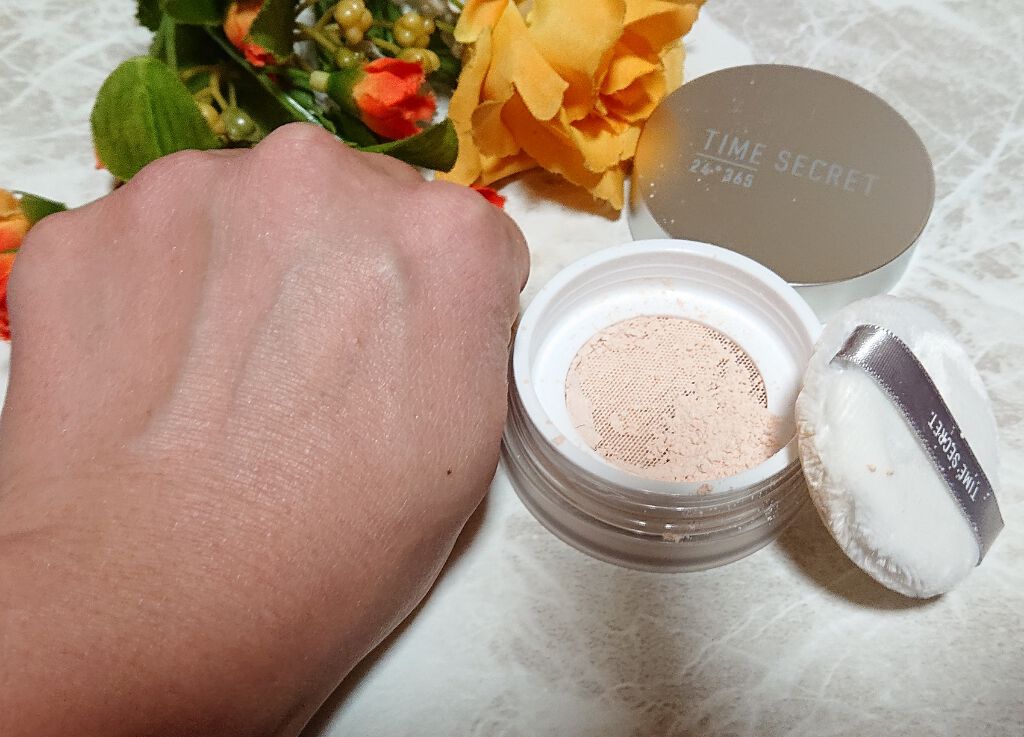 ミネラルフィニッシュパウダー/TIME SECRET/ルースパウダーを使ったクチコミ(4枚目)