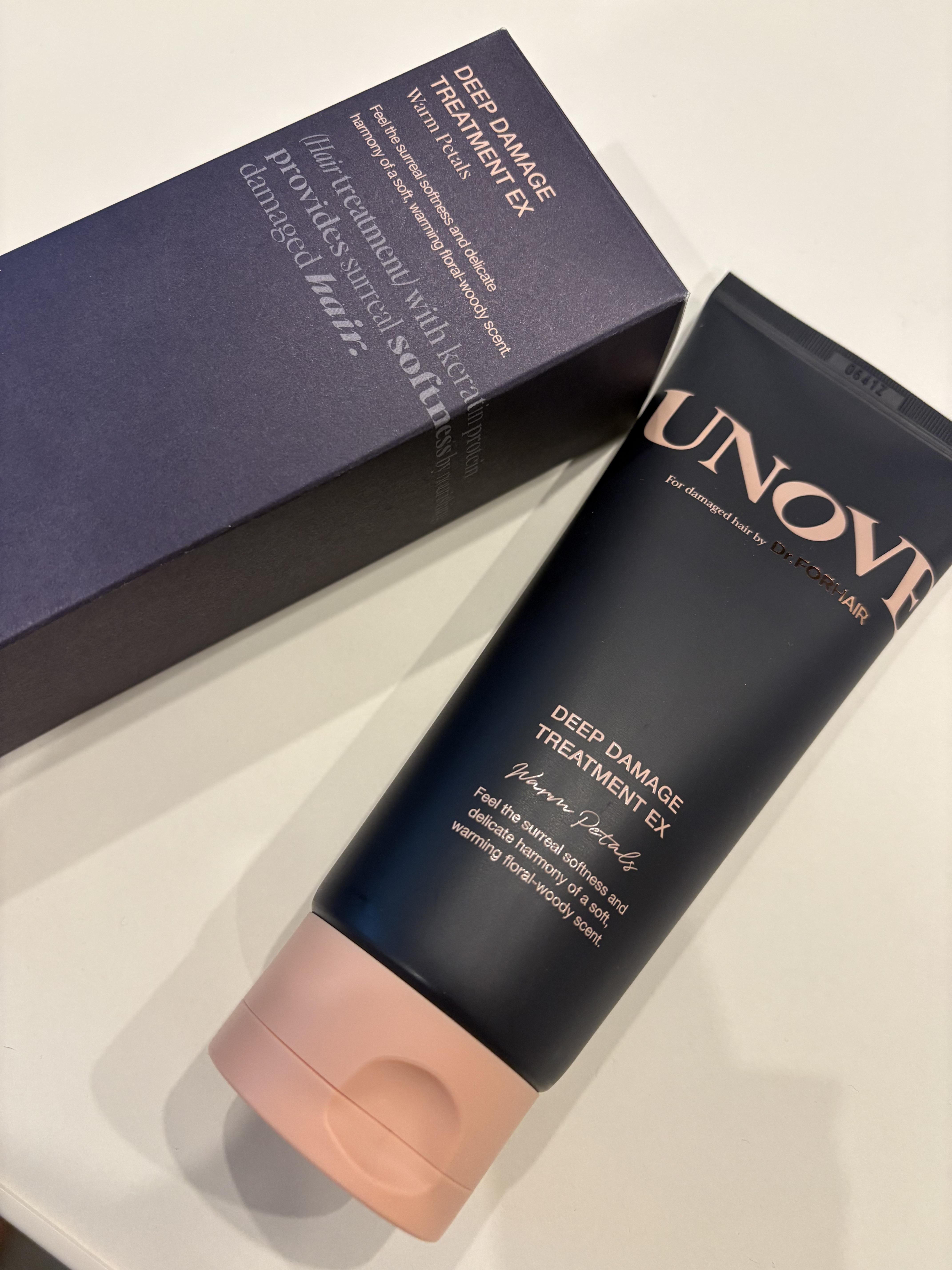 ディープダメージトリートメントEX/UNOVE/洗い流すヘアトリートメントを使ったクチコミ（1枚目）