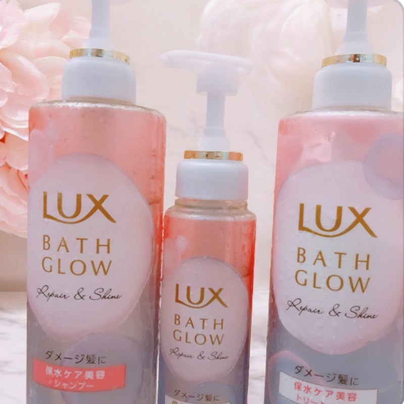 バスグロウ リペア&シャイン シャンプー／トリートメント トリートメント ポンプ/LUX/シャンプー・コンディショナーを使ったクチコミ（1枚目）