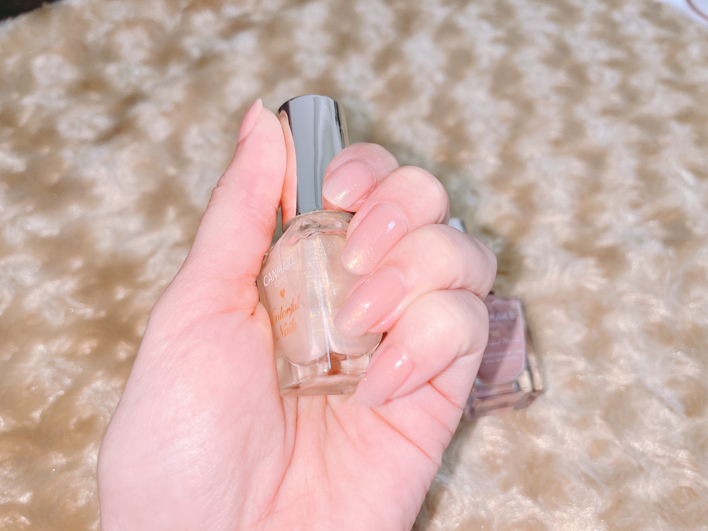 カラフルネイルズ/キャンメイク/マニキュアを使ったクチコミ(4枚目)