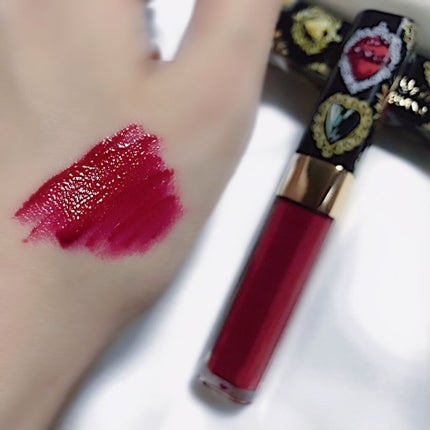 シャイニッシモ ハイシャインリップラッカー/DOLCE&GABBANA BEAUTY/口紅を使ったクチコミ(2枚目)