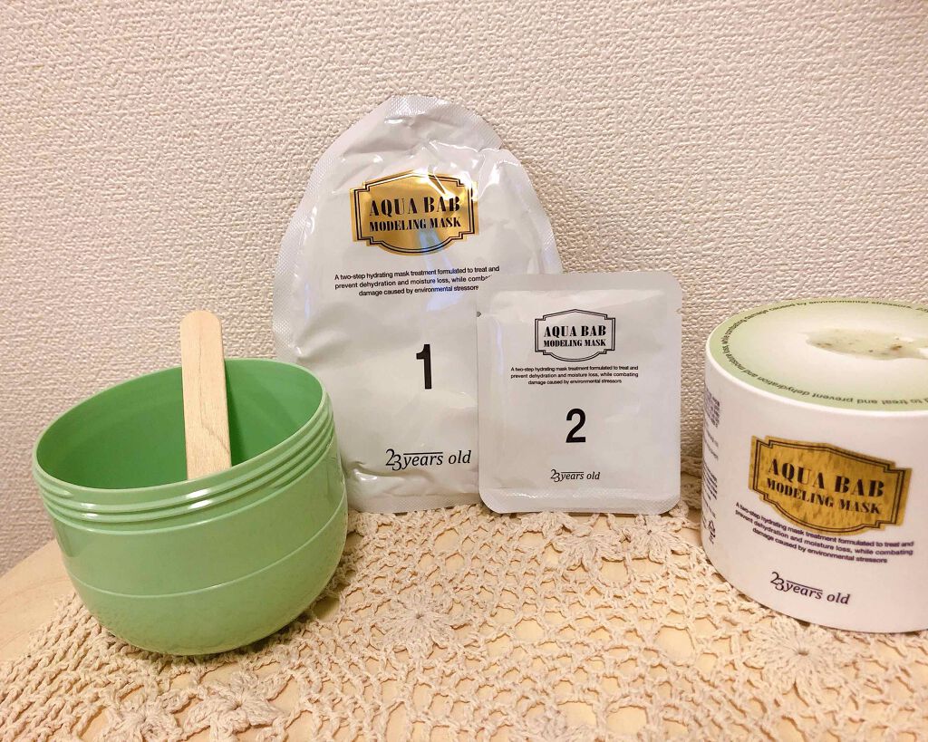 アクアバムモデリングマスク/23years old/洗い流すパック・マスクを使ったクチコミ(1枚目)