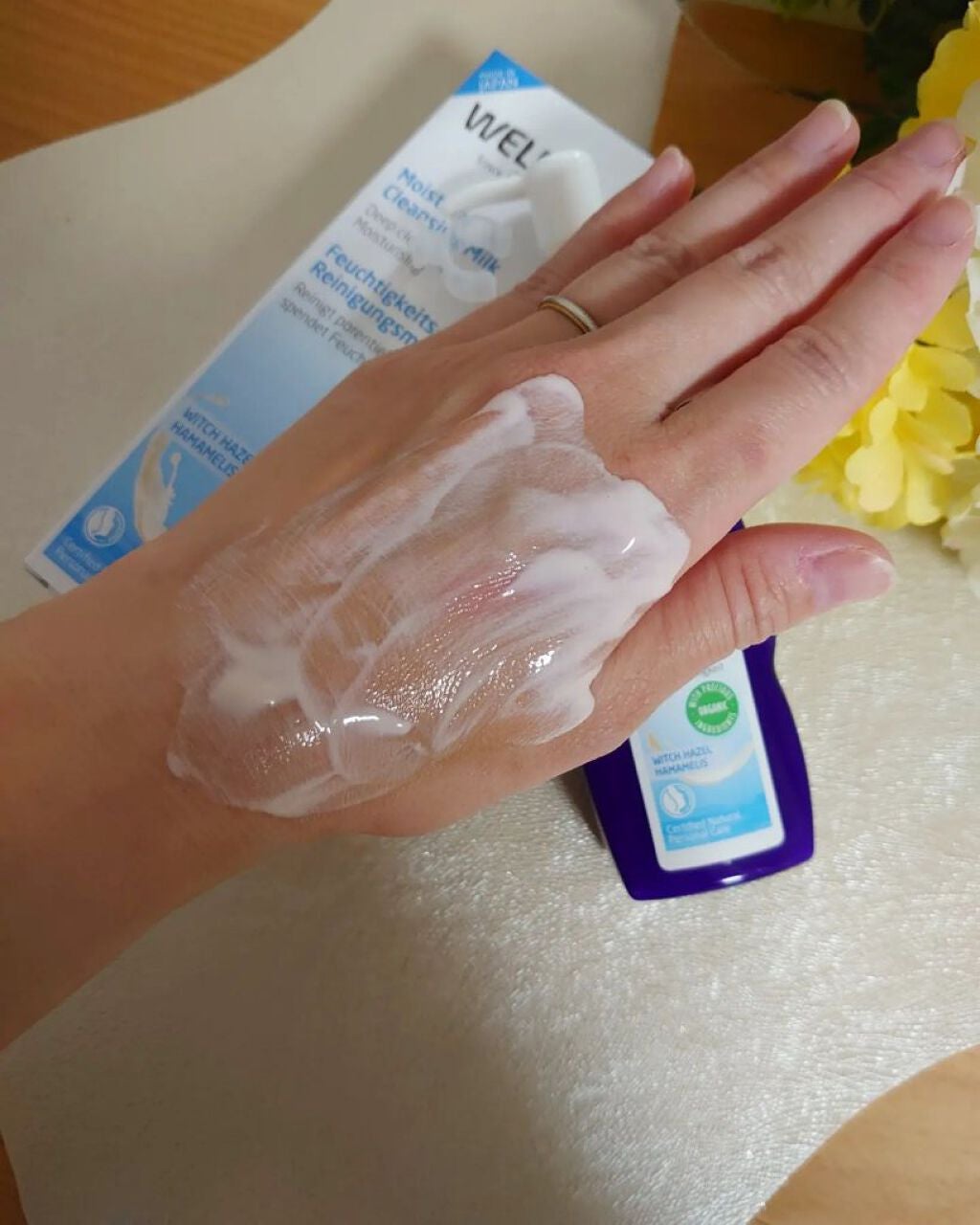 モイスチャー クレンジングミルク/WELEDA/ミルククレンジングを使ったクチコミ(6枚目)