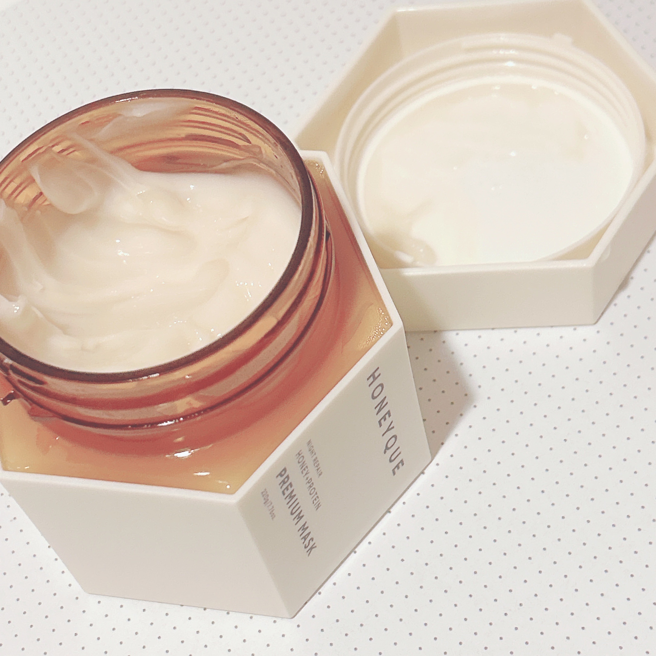 ナイトリペア プレミアム 集中ヘアマスク/ハニーク/ヘアマスク・ヘアパックを使ったクチコミ（3枚目）