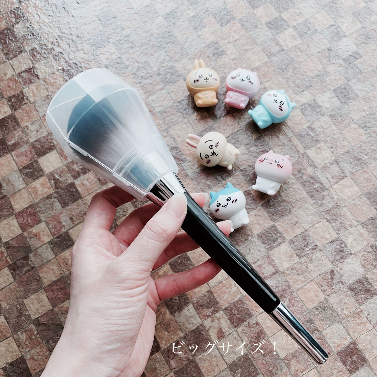 Sシルキーパウダーブラシ (L)883/fillimilli/メイクブラシを使ったクチコミ(4枚目)