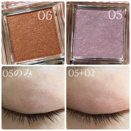 シングルカラーアイシャドウ/CEZANNE/単色アイシャドウを使ったクチコミ(1枚目)