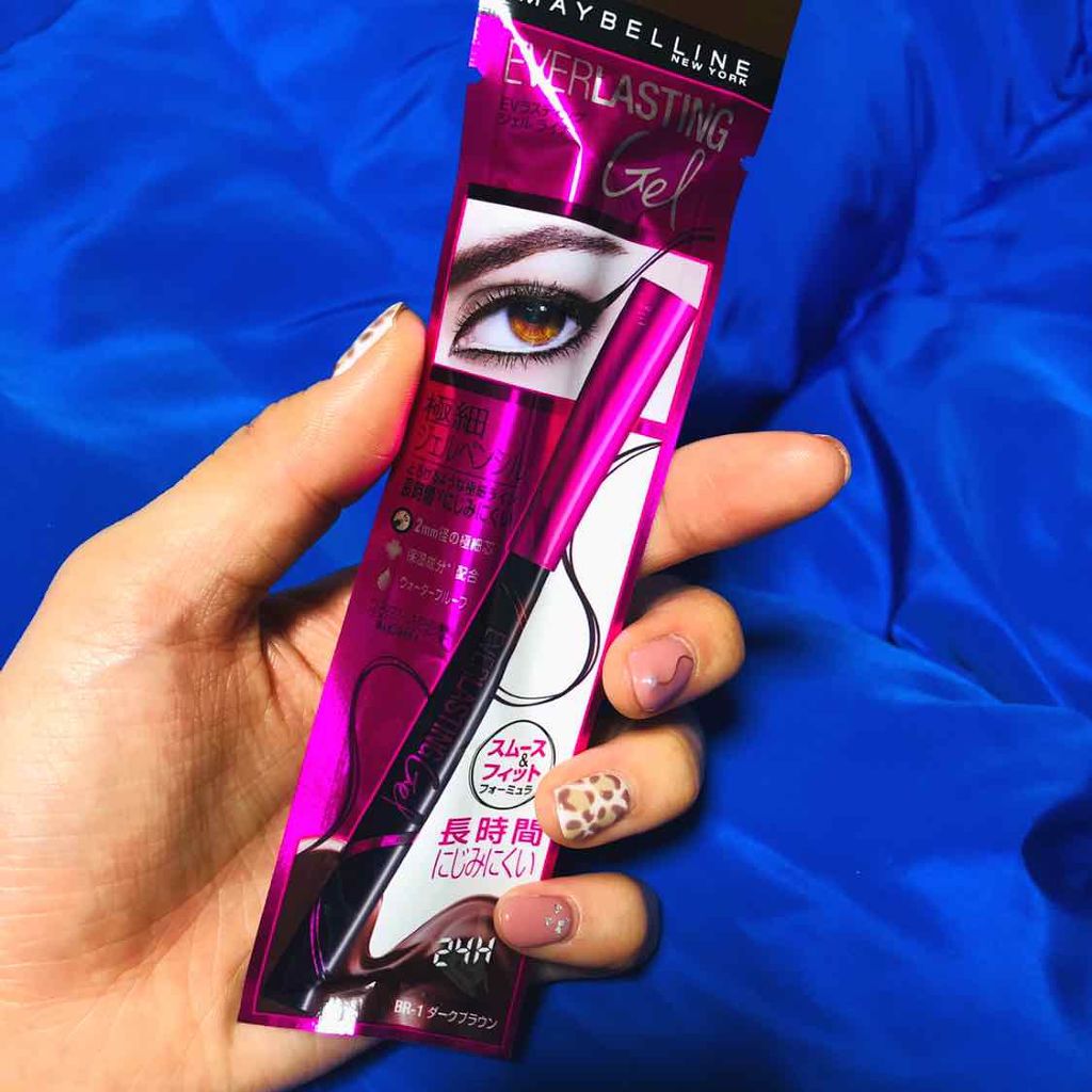 EVラスティング ジェル ライナー/MAYBELLINE NEW YORK/ジェルアイライナーを使ったクチコミ(1枚目)