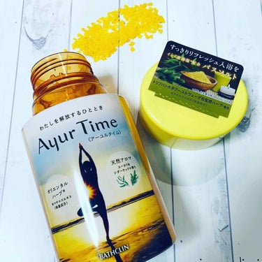 Ayur Time（アーユルタイム） ユーカリ＆シダーウッドの香り 720g/アーユルタイム/入浴剤を使ったクチコミ（1枚目）