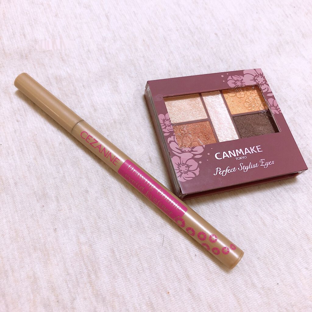 描くふたえアイライナー/CEZANNE/リキッドアイライナーを使ったクチコミ(2枚目)