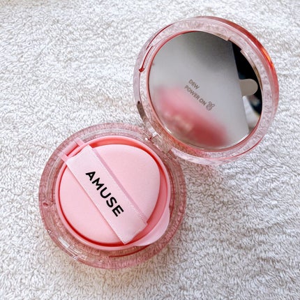 デューパワーヴィーガンクッション/AMUSE/クッションファンデーションを使ったクチコミ(2枚目)