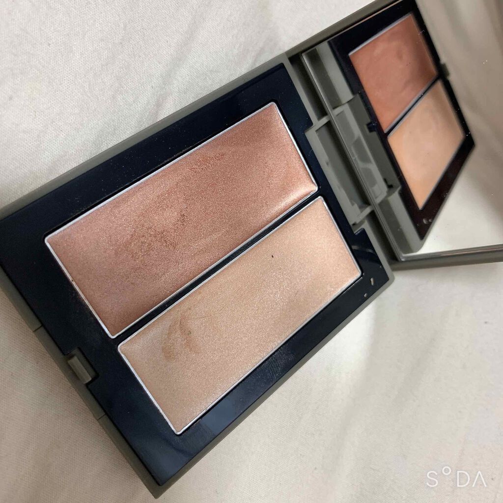 THREE シマリング グロー デュオ/THREE/クリームハイライトを使ったクチコミ(2枚目)