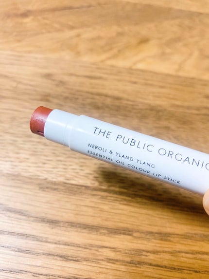 オーガニック認証 精油カラーリップスティック/THE PUBLIC ORGANIC/口紅を使ったクチコミ(2枚目)