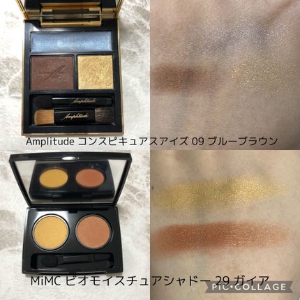 ビオモイスチュアシャドー/MiMC/アイシャドウパレットを使ったクチコミ(2枚目)