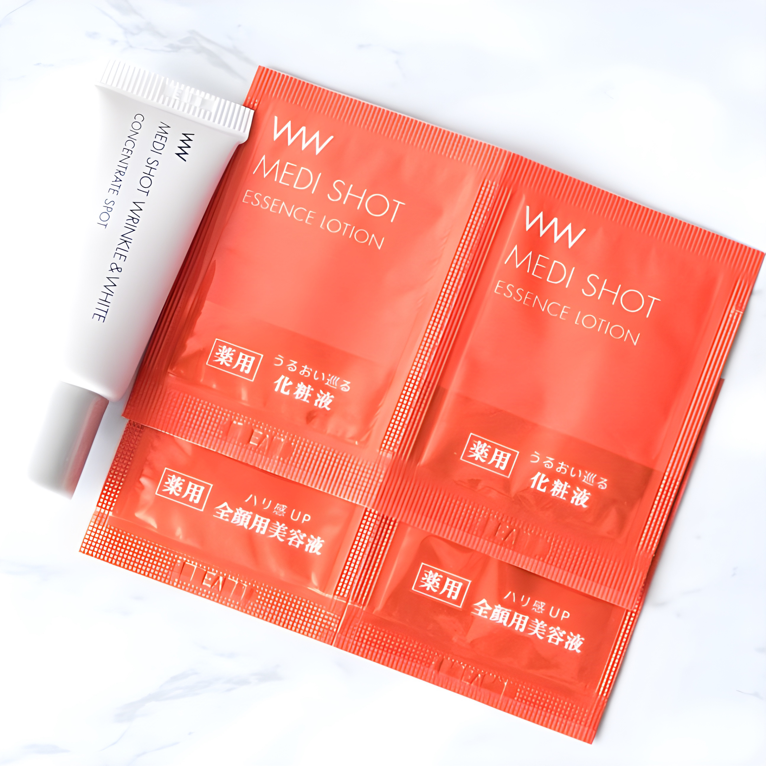 薬用メディショット エッセンスローション/MEDI SHOT/化粧水を使ったクチコミ（2枚目）