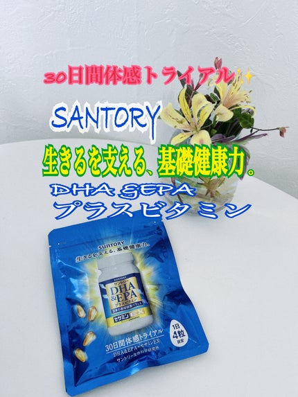 試してみた】DHA&EPA+セサミンEX サントリー自然のちからの 試してみた】DHA&EPA+セサミンEX サントリー自然のちからの