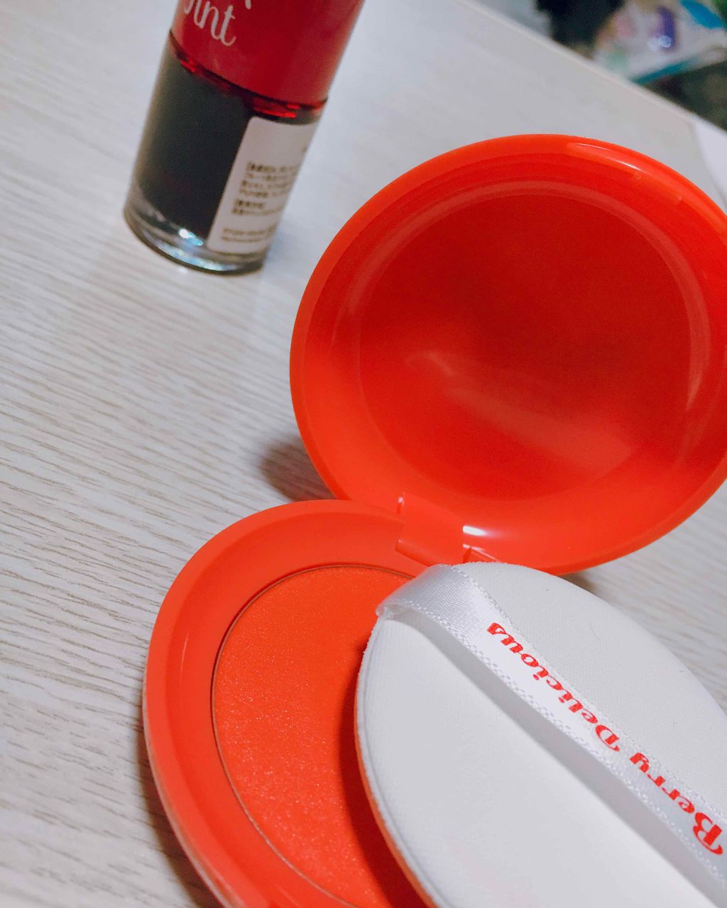 ベリーデリシャス クリームチーク/ETUDE/ジェル・クリームチークを使ったクチコミ（1枚目）