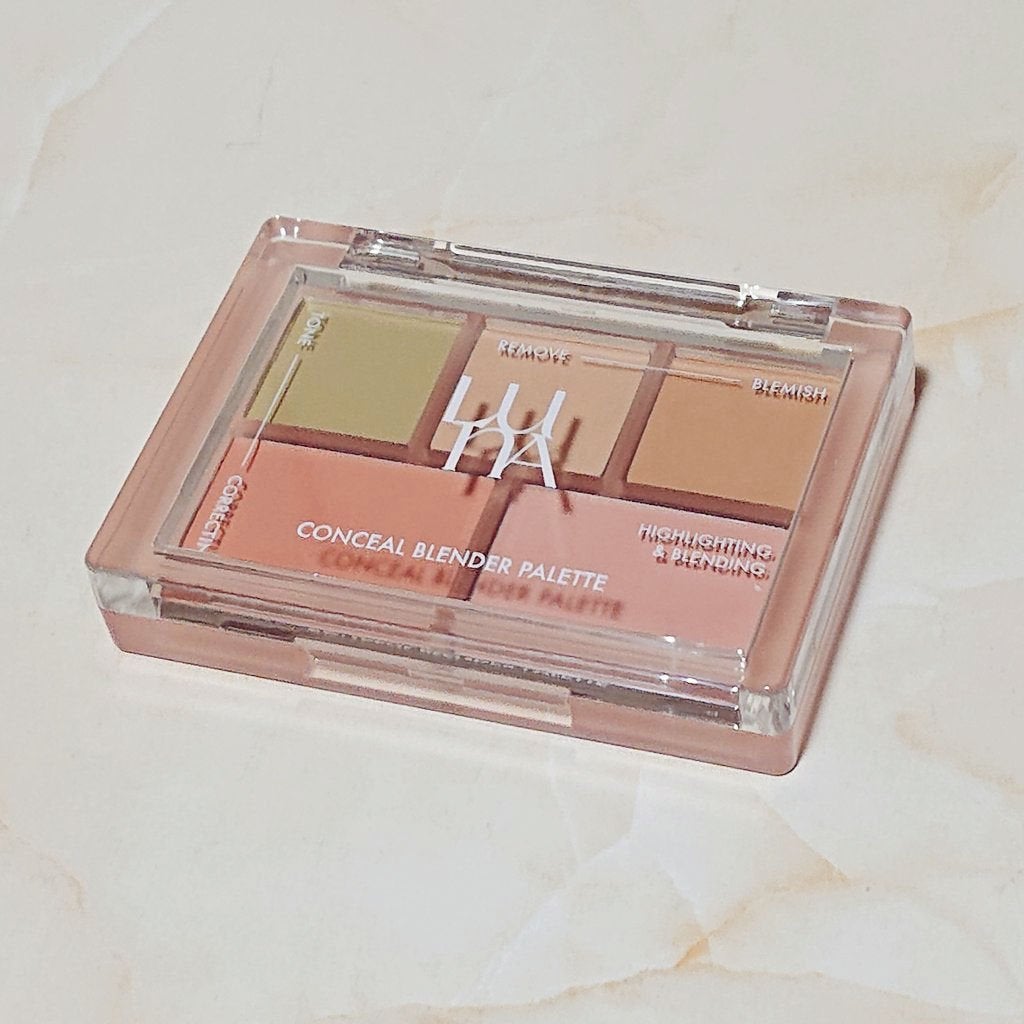 コンシールブレンダーパレット/LUNA/パレットコンシーラーを使ったクチコミ(3枚目)