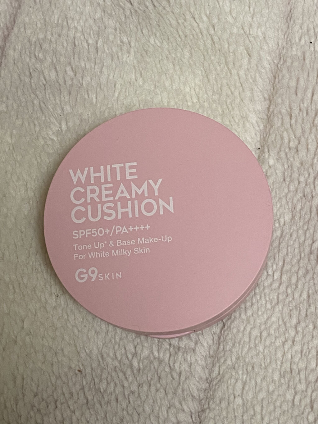WHITE CREAMY CUSHION(ウユファンデ)/G9SKIN/化粧下地を使ったクチコミ（1枚目）