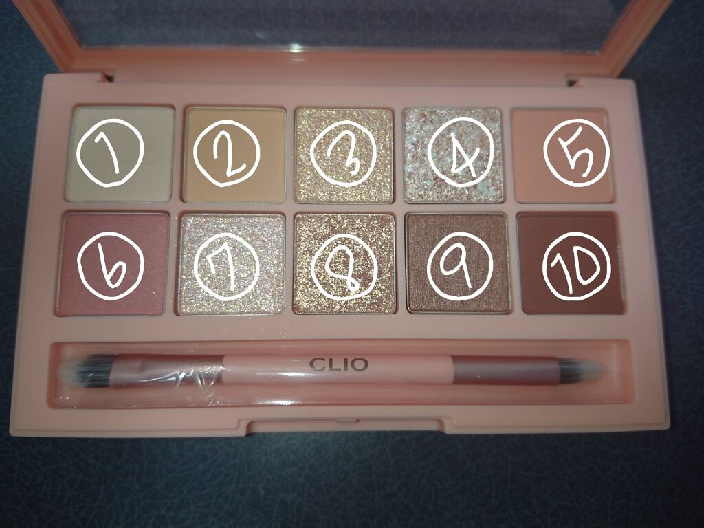 プロ アイ パレット/CLIO/アイシャドウパレットを使ったクチコミ(2枚目)
