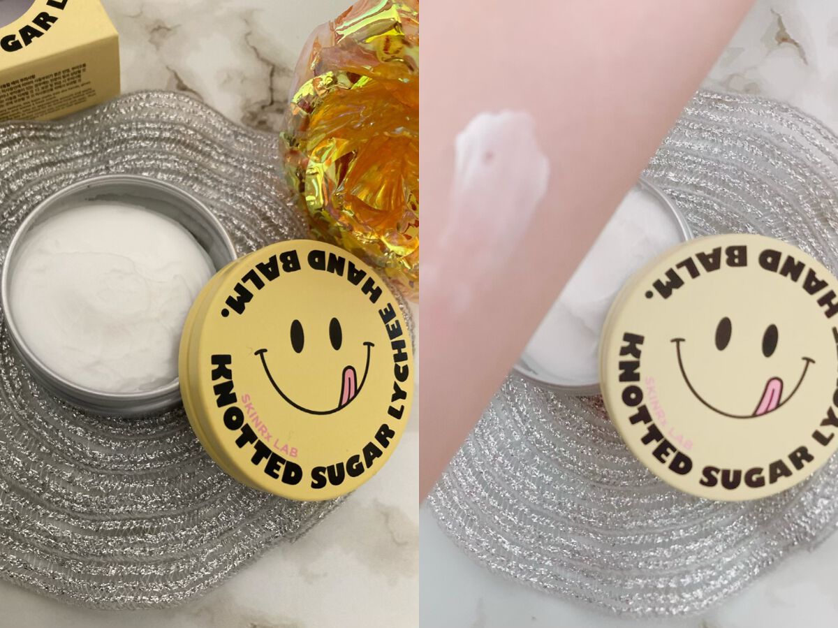 Knottedシュガーライチハンドバーム/SKINRx LAB/ハンドクリームを使ったクチコミ(2枚目)