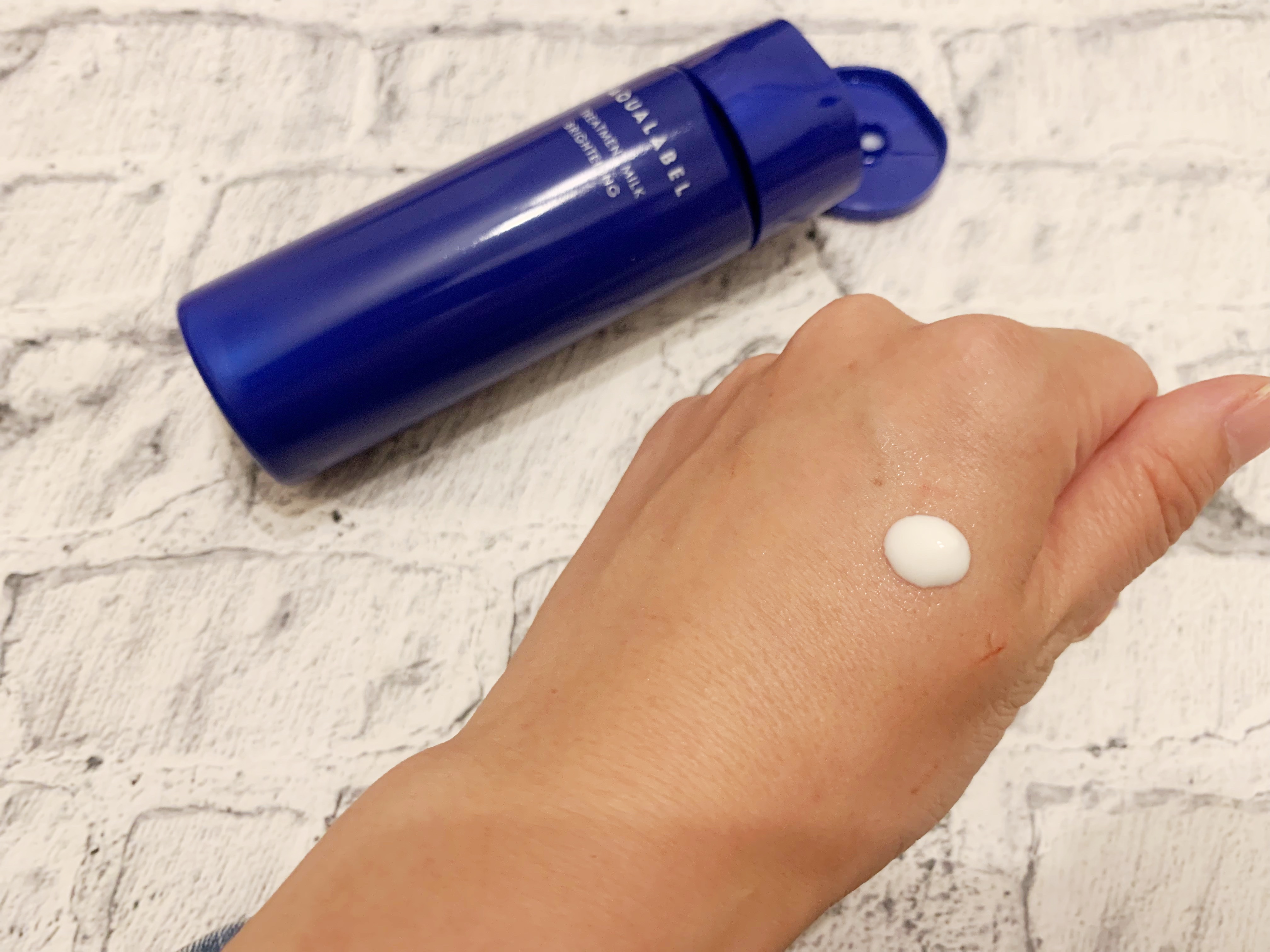 トリートメントミルク（ブライトニング） しっとり/アクアレーベル/乳液を使ったクチコミ（2枚目）