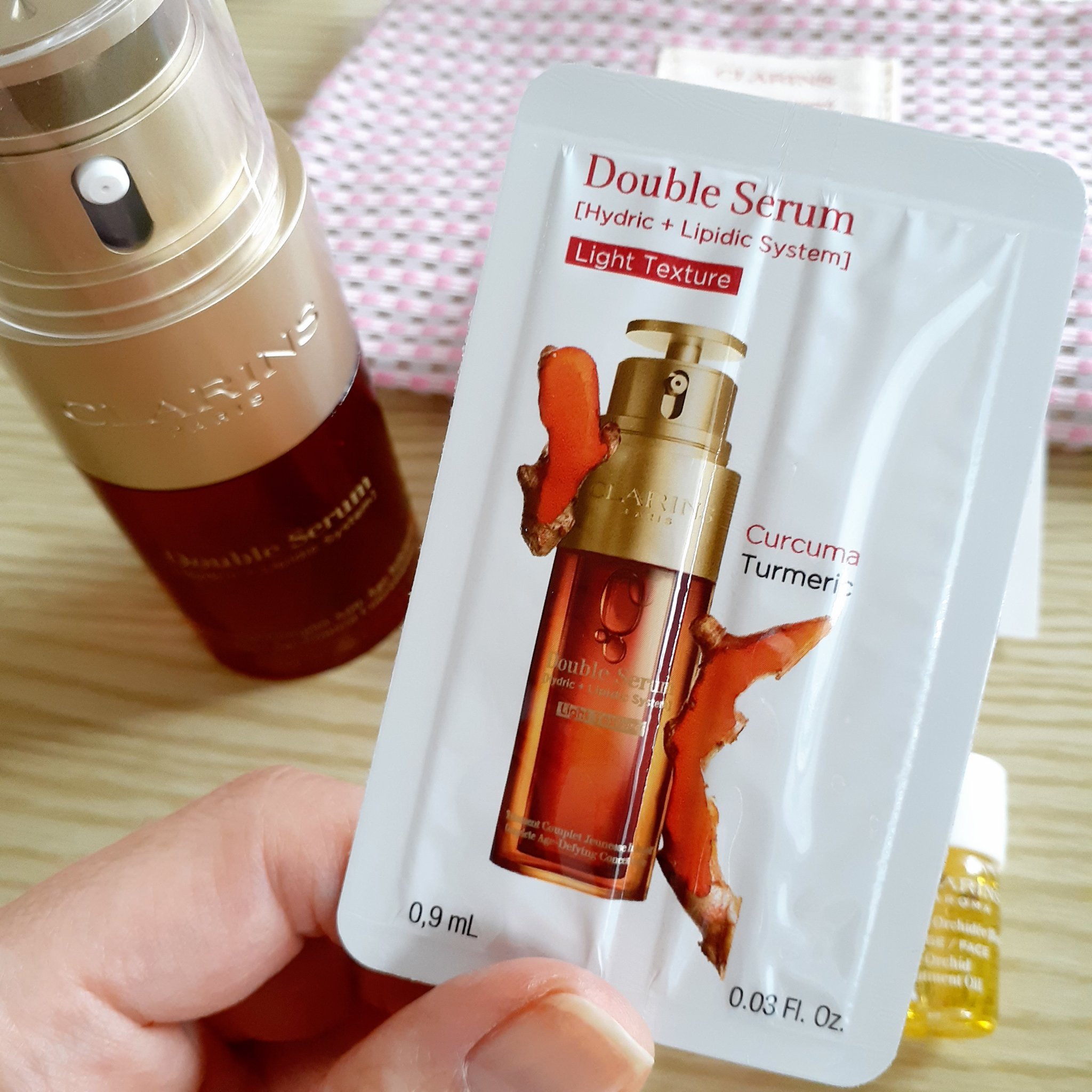 ダブル セーラム EX 30ml/CLARINS/美容液を使ったクチコミ（3枚目）