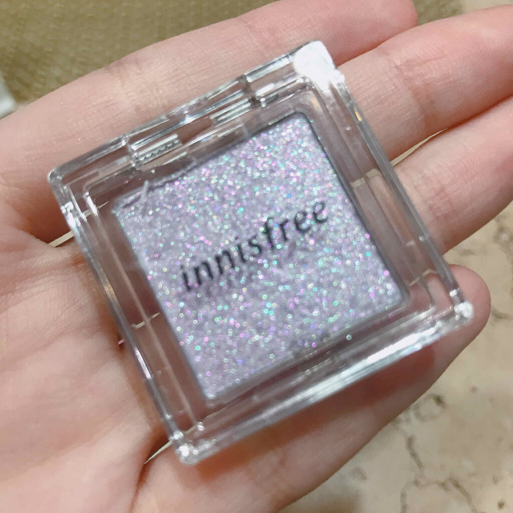マイアイシャドウ グリッター/innisfree/単色アイシャドウを使ったクチコミ（2枚目）