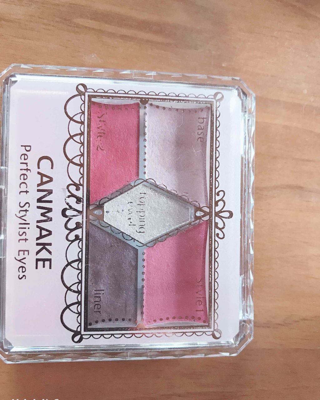 【旧品】パーフェクトスタイリストアイズ/キャンメイク/アイシャドウパレットを使ったクチコミ(1枚目)