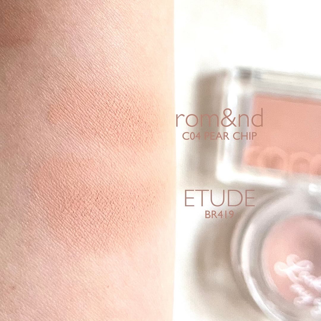 ベターザンチーク/rom&nd/パウダーチークを使ったクチコミ（2枚目）