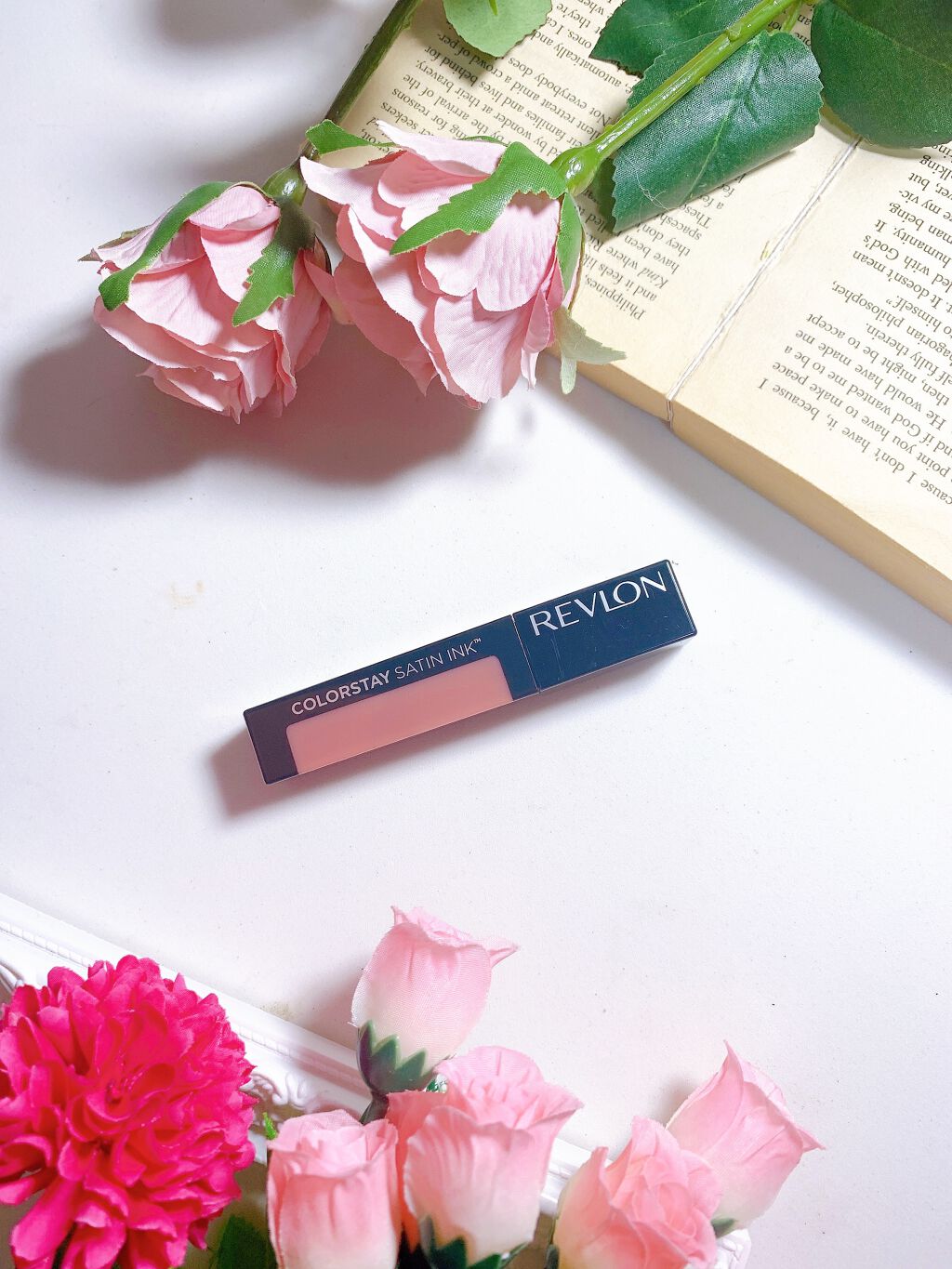 カラーステイ サテン インク/REVLON/口紅を使ったクチコミ(8枚目)
