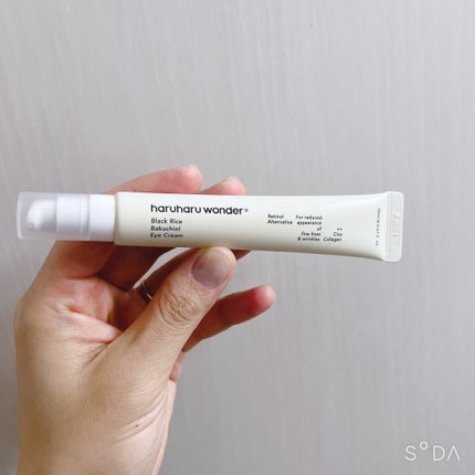 ブラックライスバクチオールアイクリーム/haruharu wonder/アイケア・アイクリームを使ったクチコミ(1枚目)