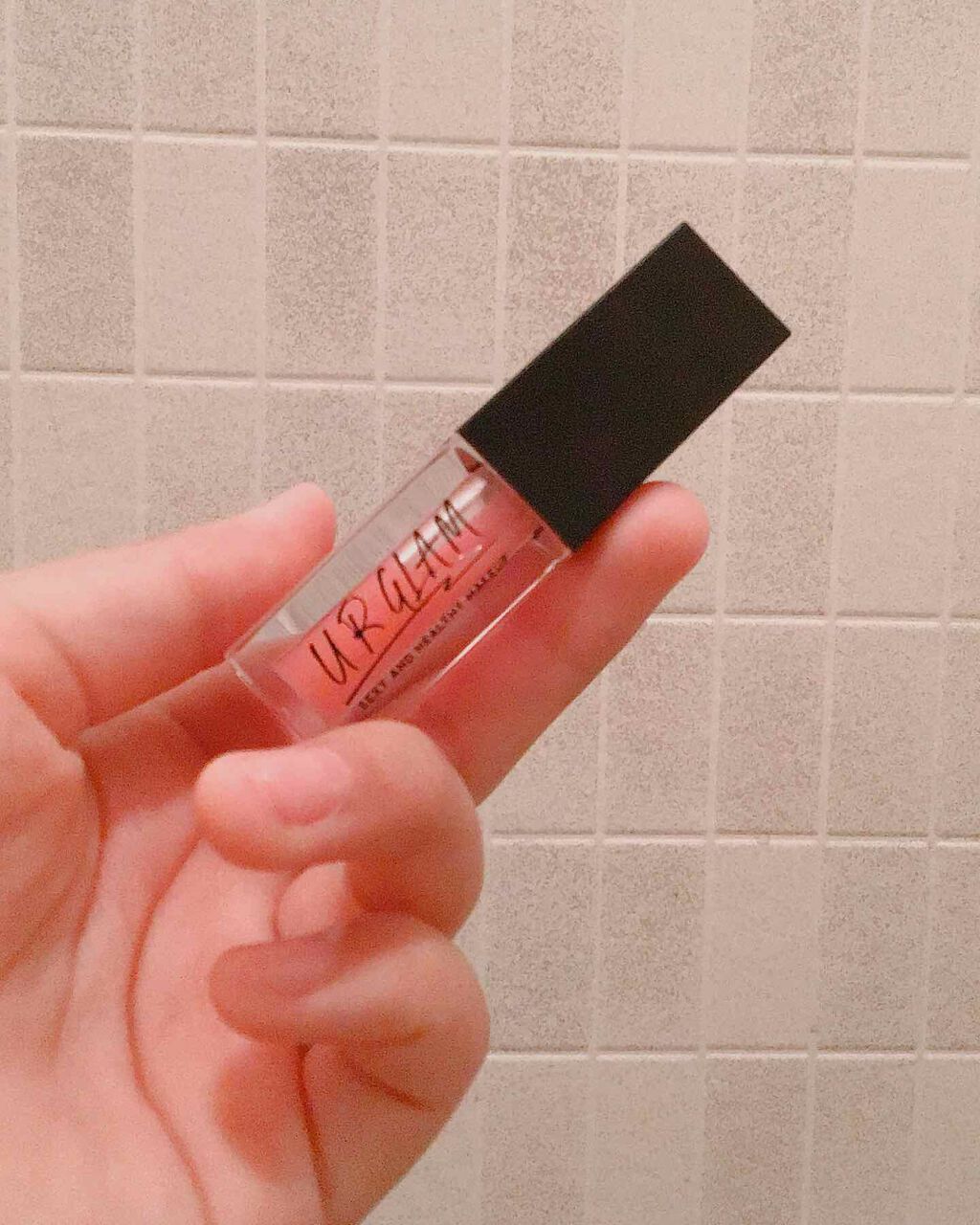 UR GLAM　LIP OIL/U R GLAM/リップグロスを使ったクチコミ（3枚目）