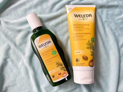 アルガン ヘアシャンプー/ヘアコンディショナー/WELEDA/市販シャンプーを使ったクチコミ(1枚目)
