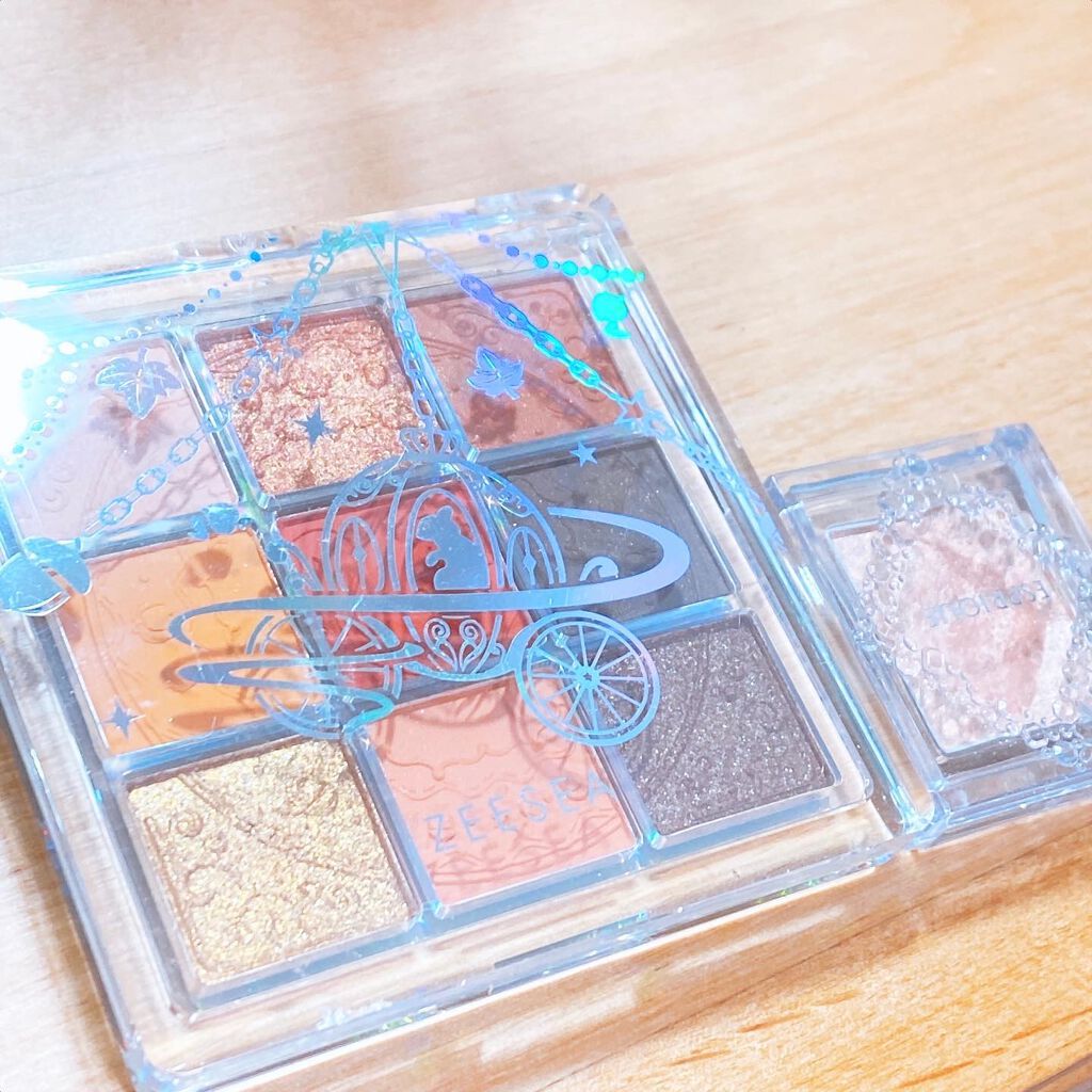 クォーツ 9色アイシャドウパレット(ドリームランドアイシャドウ)/ZEESEA/アイシャドウパレットを使ったクチコミ(2枚目)