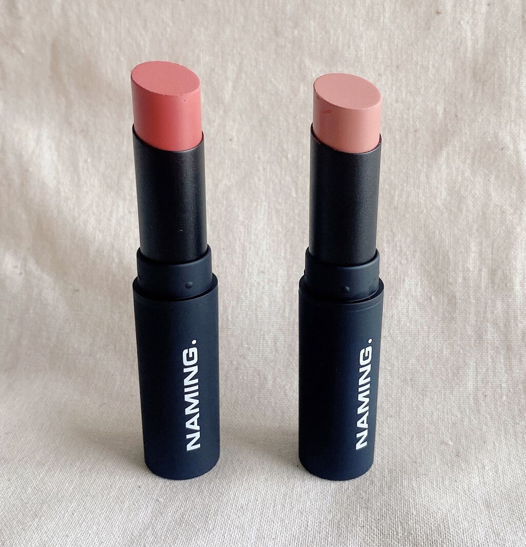 スマッジセミマットリップスティック/NAMING./口紅を使ったクチコミ（2枚目）