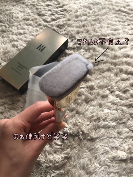 ファンデーション ブラシ 01 グロウ/HERA/メイクブラシを使ったクチコミ(2枚目)