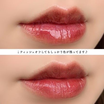 Melty flower lip tint/haomii/口紅を使ったクチコミ(3枚目)