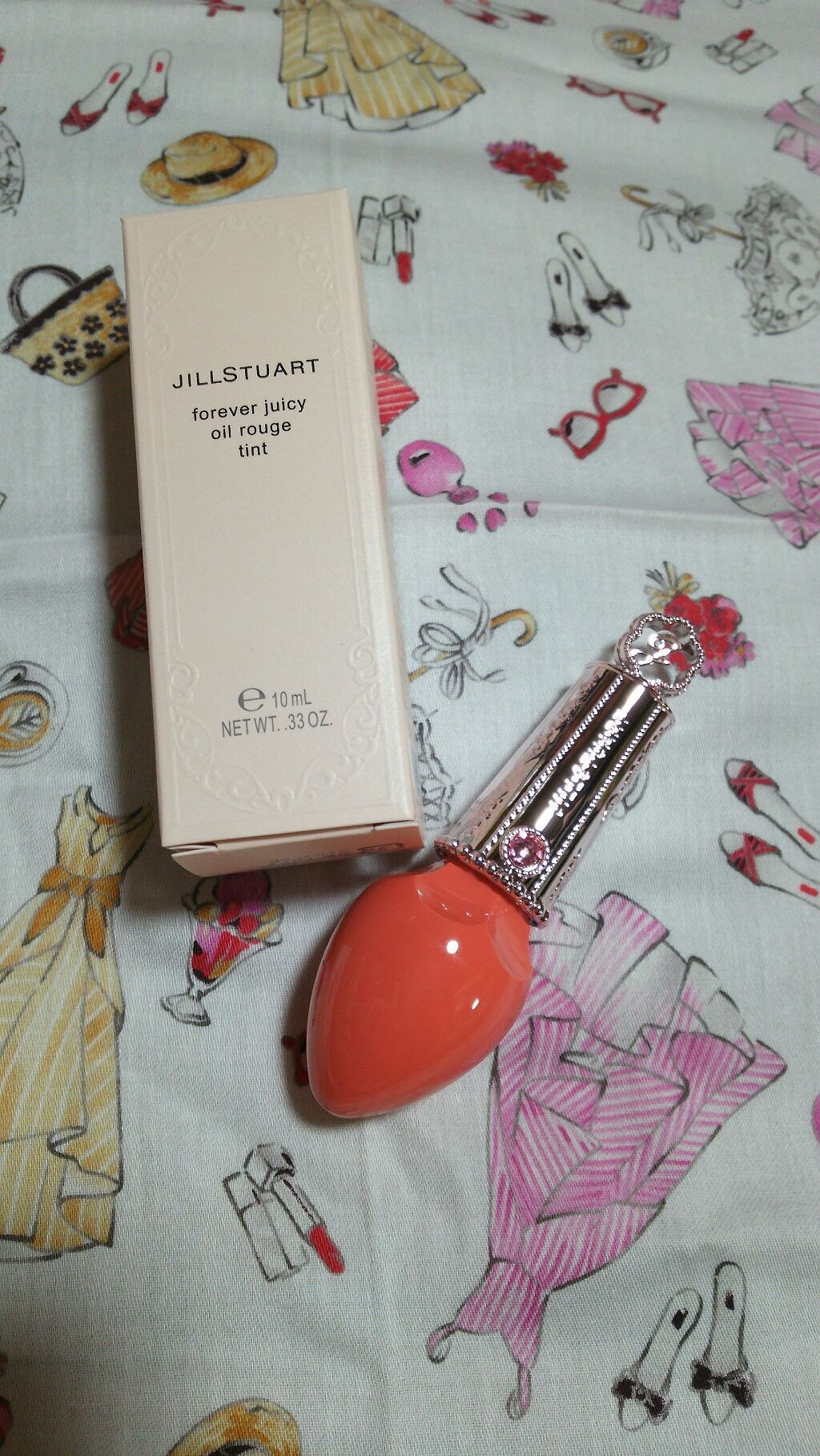 フォーエヴァージューシー オイルルージュ ティント/JILL STUART/リップティントを使ったクチコミ(1枚目)