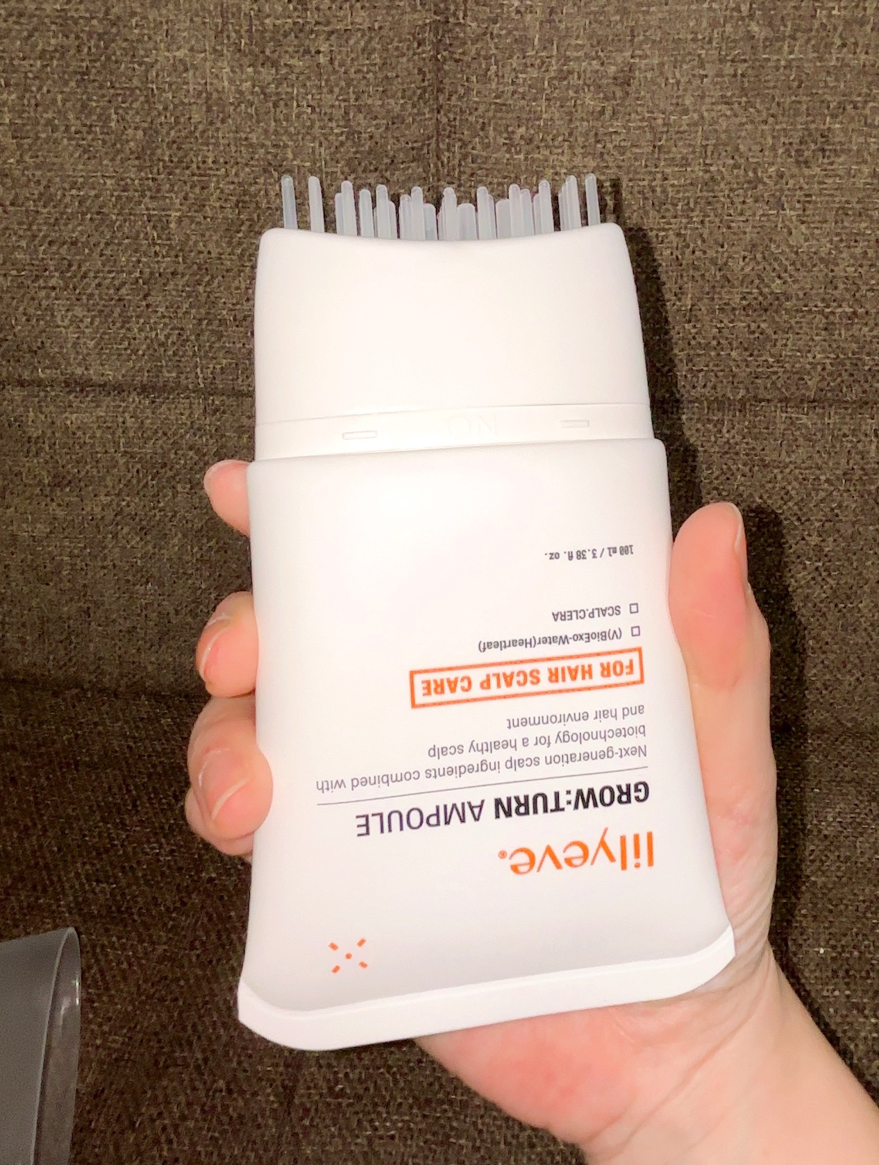 グローターン 100ml/リリーイブ/頭皮ローションを使ったクチコミ（3枚目）