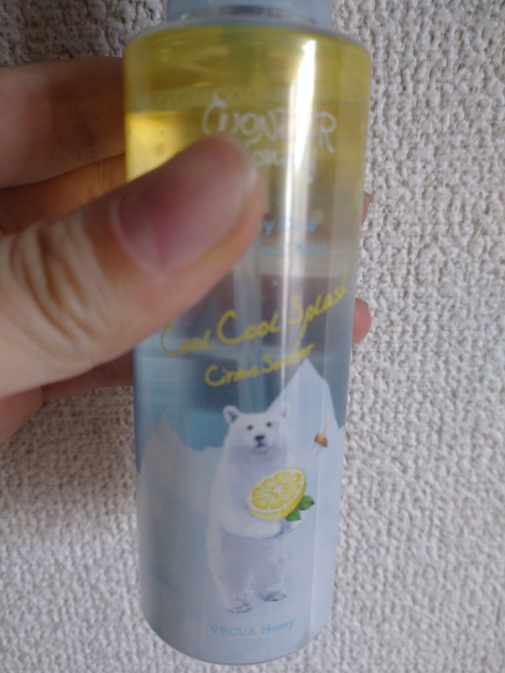 ワンダーハニー 爽快クールクールミスト/VECUA Honey/ボディローションを使ったクチコミ（1枚目）