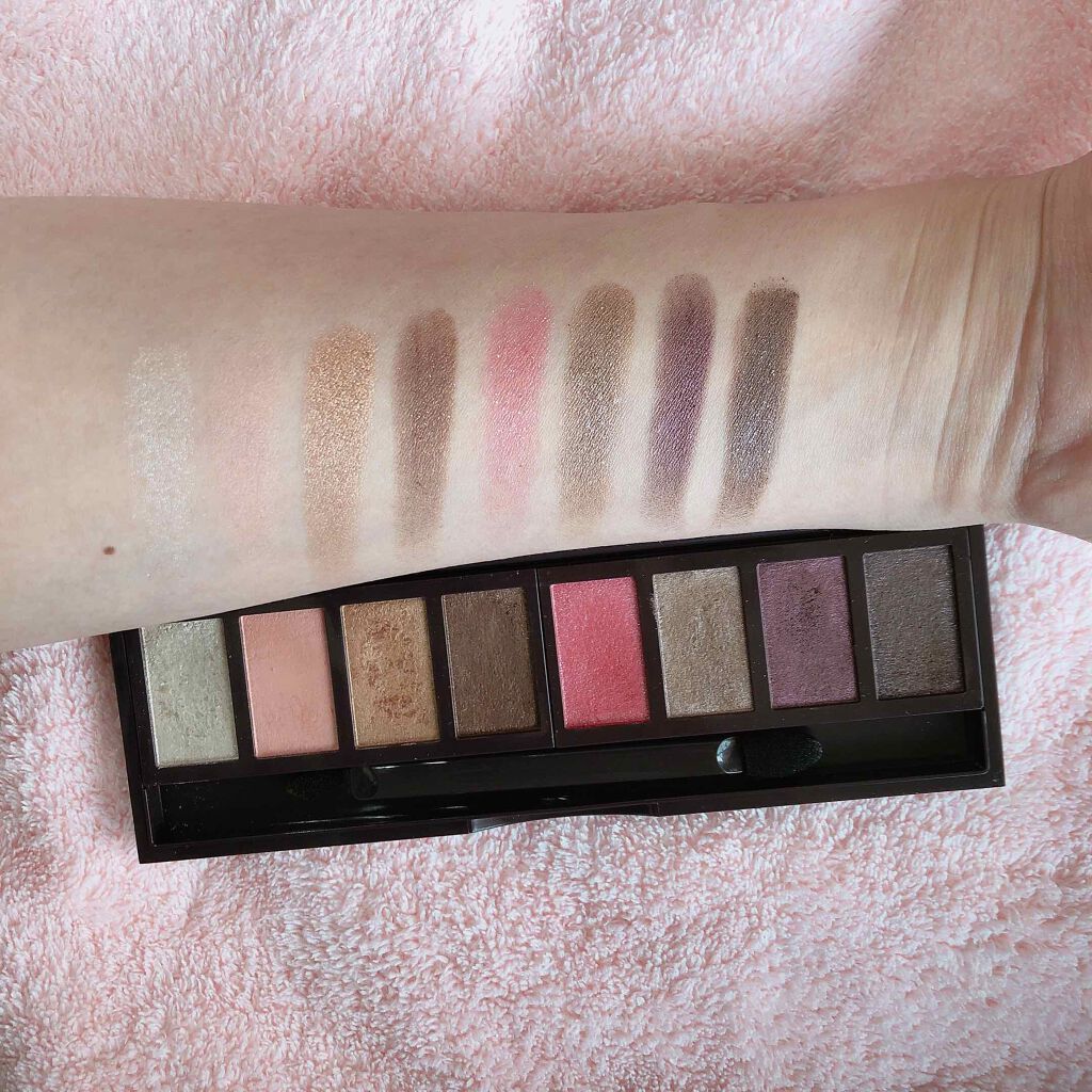 グラマラスリッチ アイパレット (クリスマスコフレ 2018)/Visée/メイクアップキットを使ったクチコミ(3枚目)